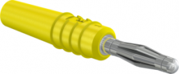 2 mm Stecker, Lötanschluss, 0,5 mm², gelb, 22.2619-24