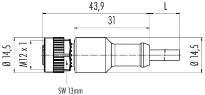 79 3480 35 08 binder Sensor-Aktor Kabel Bild 2