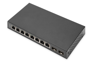 Ethernet Switch, unmanaged, 8 Ports, 1 Gbit/s, 100-240 VAC, DN-80067