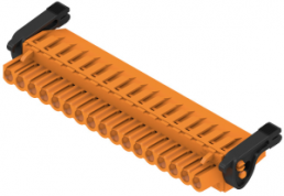 Stiftleiste, 17-polig, RM 5.08 mm, abgewinkelt, orange, 1947680000