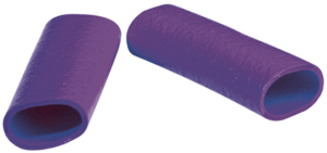 Schutz und Isoliertülle, Innen Ø 10 mm, L 35 mm, violett, PCR, -30 bis 90 °C, 0201 0007 008