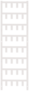 Polyamid Kabelmarkierer, beschriftbar, (B x H) 12 x 5.7 mm, max. Bündel-Ø 6 mm, weiß, 1919600000