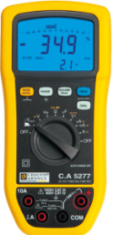 TRMS Digital-Multimeter C.A 5277, 10 A(DC), 10 A(AC), 1000 VDC, 1000 VAC, 100 pF bis 60 mF, CAT III 1000 V, CAT IV 600 V