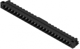 Stiftleiste, 23-polig, RM 5 mm, abgewinkelt, schwarz, 1840560000