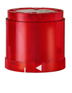 Dauerlicht, Ø 70 mm, rot, 12-230 V AC/DC, Ba15d, IP54