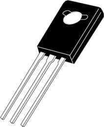 Bipolartransistor, PNP, 1.5 A, 60 V, THT, TO-225AA, BD138G
