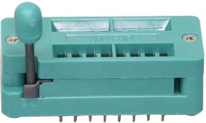 Nullkraftfassung, 14-polig, RM 2.54 mm (7.62 mm), Kupferberyllium für DIL-IC