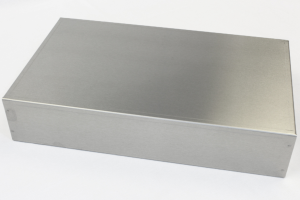 Aluminium Gehäuse, (L x B x H) 381 x 229 x 76 mm, natur, 1444-1593