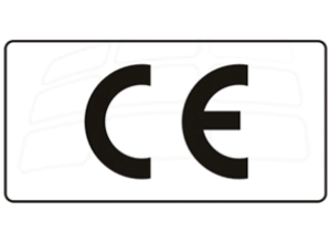 CE-Zeichen CE0913W, 9,0 x 13 mm, Karte mit 20 St.