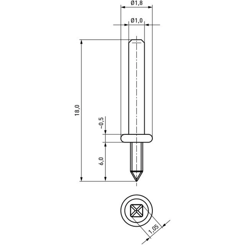 013.14.085 Ettinger Steckerstifte für Leiterplatten Bild 2