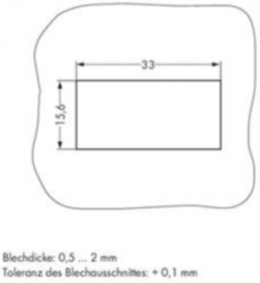 Buchse, 3-polig, Snap-in, Federklemmanschluss, 0,5-4,0 mm², schwarz, 770-703/009-000