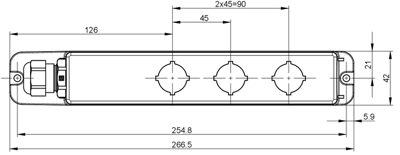 1.20.810.530/0000 RAFI Zubehör für Befehlsgeräte Bild 2