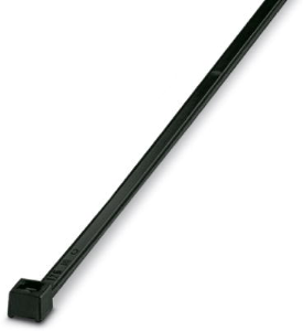 Kabelbinder, Polyamid, (L x B) 290 x 3.6 mm, Bündel-Ø 3 bis 80 mm, schwarz, -40 bis 85 °C