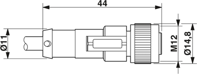 1392395 Phoenix Contact Sensor-Aktor Kabel Bild 3