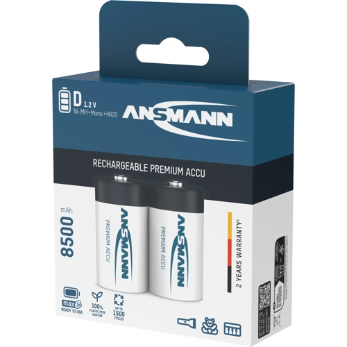 5035362 Ansmann Rundzellen-Akkus, 9V-Block-Akkus Bild 2