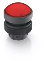 Leuchtvorsatz, beleuchtbar, Bund rund, rot, Einbau-Ø 22.3 mm, 1.74.505.511/1300