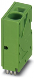 Leiterplattenklemme, 1-polig, RM 10 mm, 0,75-16 mm², 76 A, Push-in-Federanschluss, grün, 1016011