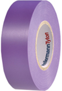 Isolierband, 15 x 0.15 mm, PVC, violett, 10 m, 710-00109