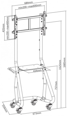 ICA-TR37 EFB-Elektronik Monitor Halterung Bild 5