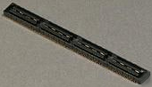 Buchsenleiste, 160-polig, RM 0.8 mm, gerade, schwarz, 2-1658462-4
