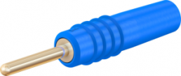1 mm Stecker, Lötanschluss, 0,25 mm², blau, 22.2602-23