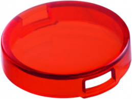 Kappe, rund, Ø 15 mm, (H) 3.8 mm, rot, für Druckschalter, 5.49.257.011/1301