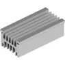 SK 499 100 AL Fischer Elektronik Kühlkörper
