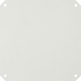 Isolierende Montageplatte aus Polyester für PLS-Gehäuse 270x270 mm, NSYPMA2727G