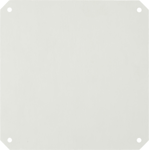 Isolierende Montageplatte aus Polyester für PLS-Gehäuse 360x360 mm, NSYPMA3636G
