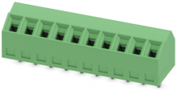 Leiterplattenklemme, 10-polig, RM 3.5 mm, 0,14-1,5 mm², 10 A, Schraubanschluss, grün, 1751170