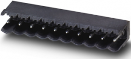 Stiftleiste, 9-polig, RM 5.08 mm, abgewinkelt, schwarz, 1954540