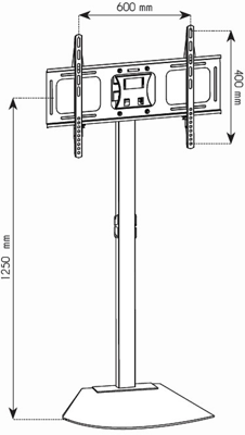 ICA-TR12 EFB-Elektronik Monitor Halterung Bild 2