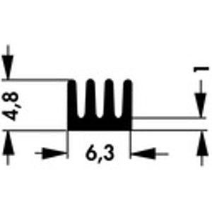 ICK SMD A 5 SA Fischer Elektronik Kühlkörper Bild 2
