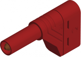 4 mm Stecker, Schraubanschluss, 0,5-1,5 mm², CAT III, rot, LAS S W RT