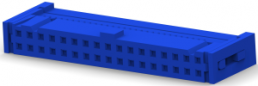 Buchsenleiste, 34-polig, RM 2.54 mm, gerade, blau, 1-1658526-9