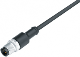 Sensor-Aktor Kabel, M12-Kabelstecker, gerade auf offenes Ende, 4-polig, 5 m, PUR, schwarz, 4 A, 77 4429 0000 50004-0500