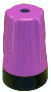 Knickschutztülle, Kabel-Ø 14,5 mm, für BNC, L 23 mm, Kunststoff, violett