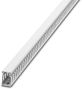 Verdrahtungskanal, (L x B x H) 2000 x 25 x 40 mm, PVC, weiß, 3240617