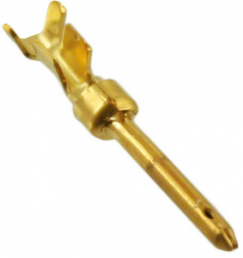 Stiftkontakt, 0,2-0,6 mm², AWG 24-20, Crimpanschluss, vergoldet, 66506-9