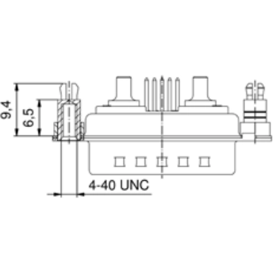 3005W1SAR69C20X CONEC D-Sub Steckverbinder Bild 2