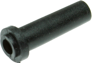 Knickschutztülle, Kabel-Ø 4 mm, L 23 mm, PVC, schwarz
