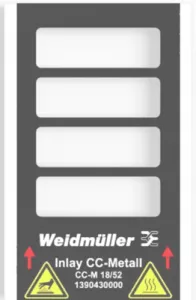1505350000 Weidmüller Etiketten