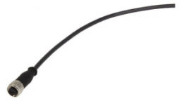 Sensor-Aktor Kabel, M12-Kabeldose, gerade auf offenes Ende, 4-polig, 15 m, PUR, schwarz, 21348500491150