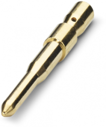 Stiftkontakt, 0,75-1,0 mm², Crimpanschluss, vernickelt/vergoldet, 1244973