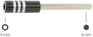 Bit-Adapter, Sechskant, L 60 mm, 4-567