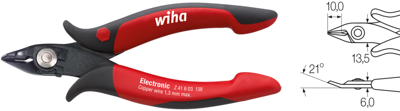 Z41613803 Wiha Seitenschneider, Vornschneider Bild 1