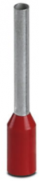 Isolierte Aderendhülse, 1,0 mm², 18 mm/12 mm lang, DIN 46228/4, rot, 3200674