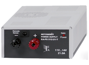 Netzgerät EA-PS 512-21 T, 11 bis 14 VDC, 21 A, 300 W