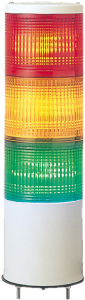 Blinklicht, grün/orange/rot, 24 V AC/DC, IP54