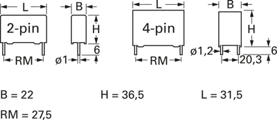 B32674D6475K000 TDK (EPCOS) Folienkondensatoren Bild 2